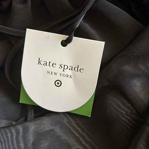 Kate Spade x Target Black Tiered Ruffle Midi Tank Dress NWT - Picture 6 of 8